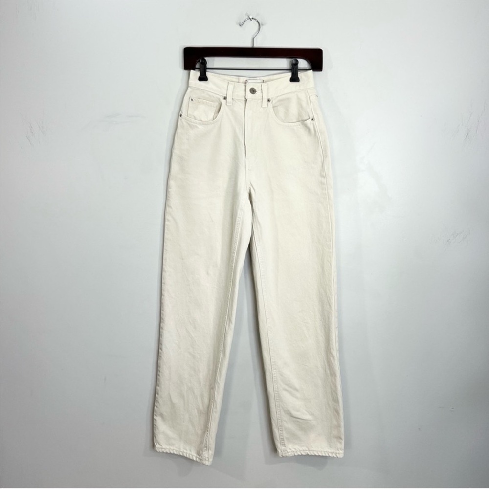 BDG White High-Waisted BAGGY Jeans
